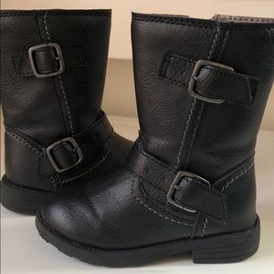 Toddler Black Boots